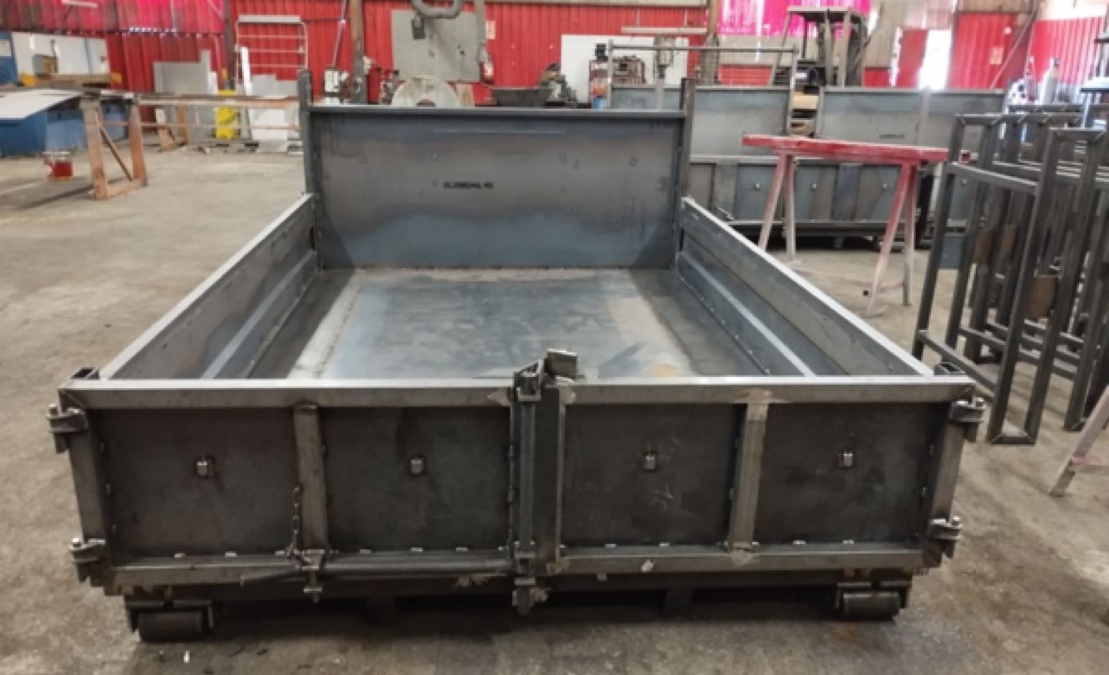 Benne Ampliroll fabriquée en chaudronnerie